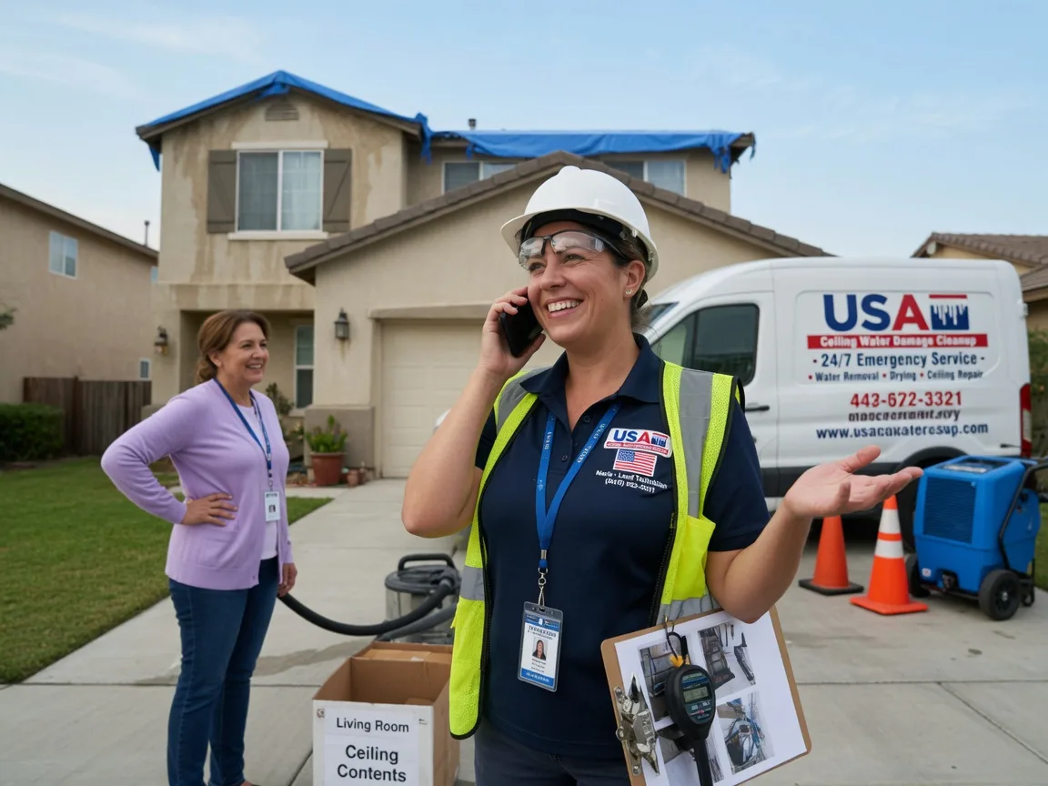 Ceiling Water Damage Restoration Bartelso, IL FAQs